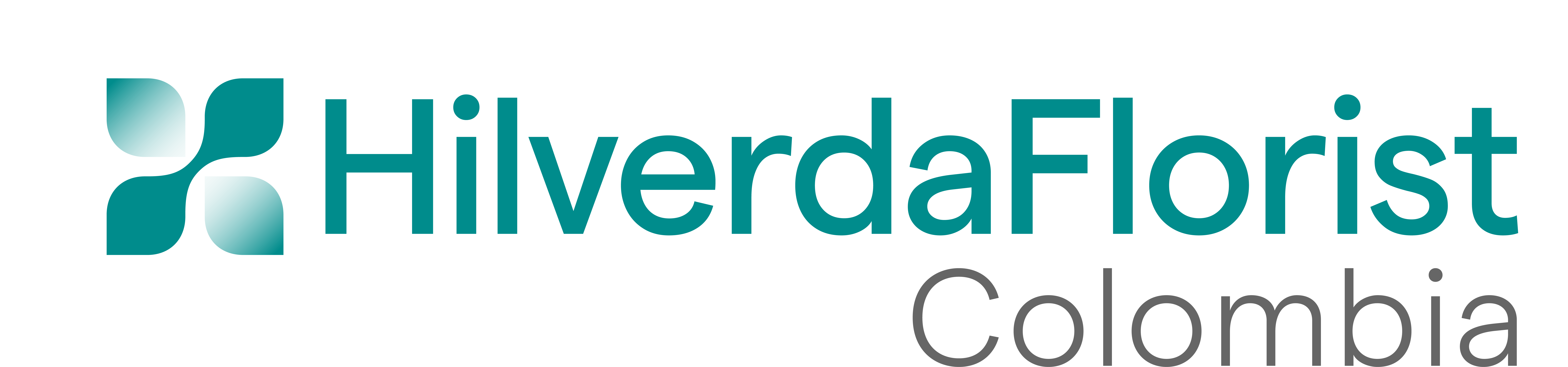 HilverdaFlorist Colombia_Full logo_RGB_Turquoise